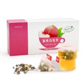 光雾良源 蜜桃乌龙茶120g（10g*12袋)/盒 独立小包装花茶