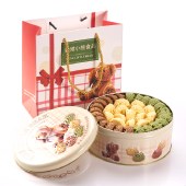 香港小熊 小熊曲奇饼干 505g/盒（混合味/原味可选）原味/抹茶/咖啡