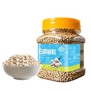 花家盛世 白胡椒粒400g 调味品炖肉料