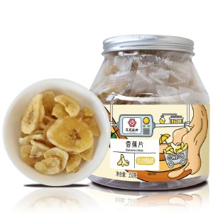 花家盛世 香蕉片150g圆罐装HWXJ150