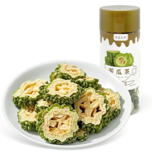 光雾良源 苦瓜茶56g/罐 泡水苦瓜干苦瓜片养生茶