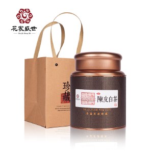 花家盛世 黑罐陈皮白茶250g礼袋装 HJSS-HG-CPBC-250