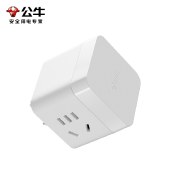 公牛M102W无线小魔方插座 一转多转接头插排插座转换插头
