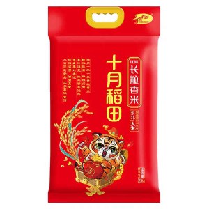 十月稻田 长粒香米2.5kg 东北大米