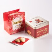 香港小熊 港式爆浆曲奇（蔓越莓味/咸蛋黄味可选）500g/盒