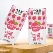 佳果源蜜桃复合果汁200ml*24瓶（箱）果汁饮料饮品蜜桃汁