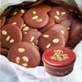 香港小熊 巧克力味脆片 255g 夏威夷果仁/松子果仁可选 坚果巧克力饼干片零食小吃