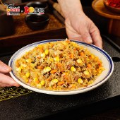鹰金钱甜玉米粒炒饭280g*3盒 家用商用便利店加热方便速食米饭