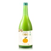小花样久造柚子酒750ml果酒水果酒果子酒