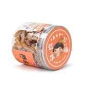庆福年 新会原产地甘香陈皮丝酸甜即食零食圆罐装150克