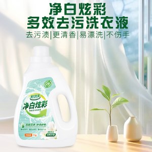 妙功夫 净白炫彩多效去污洗衣液2kg【单瓶装】