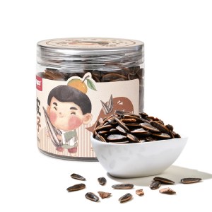庆福年 新会原产地陈皮瓜子炒货即食零食圆罐装120克