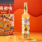 小花样广府潮味礼盒258ml*2瓶 油柑酒+黄皮酒组合水果酒果子酒
