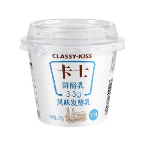 【15杯】卡士3.3g鲜酪乳原味100g*15杯 风味发酵乳 短保低温酸奶
