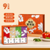 九月穰有你更有面1.6kg 面条挂面果蔬面四口味各400g