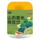 【3罐】山药薏米绿豆沙400g/罐 绿豆夏日饮品代餐粉速溶绿豆汤绿豆沙