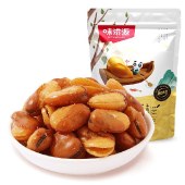 味滋源兰花豆坚果炒货休闲零食地方特产小吃蚕豆休闲零食 牛肉味258gx2袋 袋装