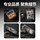 得力（deli）学生大口径电动文具礼盒套装电动削笔机铅笔计时器文具盒生日开学礼物奖励开学大礼包15件套