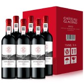 格拉洛法国进口五星珍藏干红葡萄酒750ml*6瓶