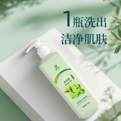 意几净茶多酚精油香氛沐浴露-绿茶甘草香750g