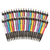 【40支/盒】晨光圆珠笔ABP88402 蓝色0.7mm 经典按动圆珠笔办公子弹头原子笔
