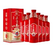 【包装焕新】东方喜炮★吉祥红52度 单瓶450ml*6支装整箱 浓香型白酒