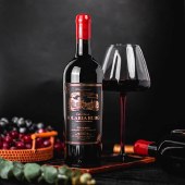 法国原瓶进口红酒索兰堡庄园腊封干红葡萄酒【750ml*2瓶+精美钢琴烤漆礼盒】