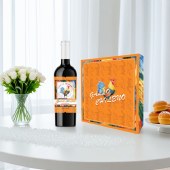 智利彩雄鸡混酿红葡萄酒 750ml/瓶 智利红酒干红葡萄酒