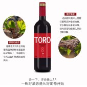 意大利塔罗干红葡萄酒750ml/瓶 经典红酒