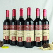 法国进口红酒康蒂巴顿庄园干红葡萄酒整箱750ml*6支