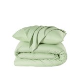 水星家纺（翠若碧影）磨毛四件套床单被套枕套 床上用品