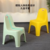 珠江牌儿童靠背椅子家用宝宝餐椅幼儿园椅子小孩学习椅子可叠放