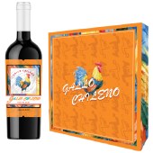 智利彩雄鸡混酿红葡萄酒 750ml/瓶 智利红酒干红葡萄酒