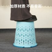 珠江牌垃圾桶塑料镂空纸摞废纸桶家用纸篓大号垃圾桶客厅卫生间用