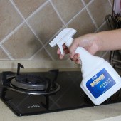 圣洁康油污清洁剂500ml 去油污厨房泡沫油污净油烟净油污清洗剂