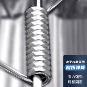 晨光山形夹 山形票据票夹 金属不锈钢画板夹办公用品文件夹子