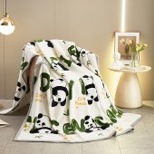 唐纳家纺牛奶绒毯步步高升TN-BK23023 100cm*120cm 午睡毯沙发毯子空调毯盖毯毛毯