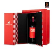 意大利进口塔罗干红葡萄酒750ml*2瓶红酒 赠送高端礼盒+菲斯精酿啤酒1L*2瓶
