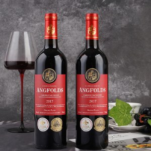 昂富庄园·宏图干红葡萄酒750ml*6支 红酒整箱装泡沫箱装