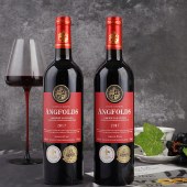 昂富庄园·宏图干红葡萄酒750ml*6支 红酒整箱装泡沫箱装