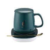 艾贝丽暖暖杯PA-666电热杯垫水杯恒温加热器恒温暖杯器加热杯垫杯子套装