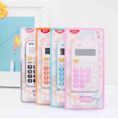 晨光便携计算器 迷你计算机器考试专用非语音初小大学多功能学生计算器 ADG98169（颜色随机）