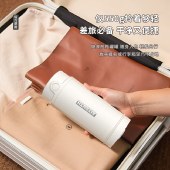 艾青春304不锈钢便携电热水杯400ml AI-SY603 烧水杯子保温杯加热杯