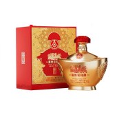 五粮液富贵吉祥金元宝浓香型白酒52度500ML/瓶