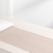 彩虹化纤纯色单人电热毯1.5m*0.7m 小型电褥子宿舍适用XL1203