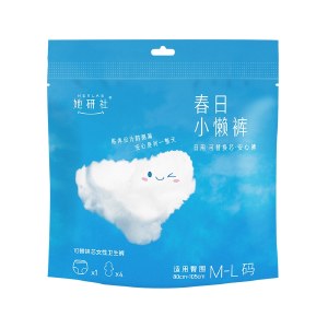她妍社春日小懒裤日用安心裤2条+8替换芯日用卫生巾日抛内裤免洗卫生裤