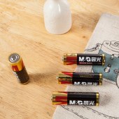 晨光碱性电池5号电池/7号电池 儿童玩具挂钟空调电视遥控器智能门锁电池批发办公用品