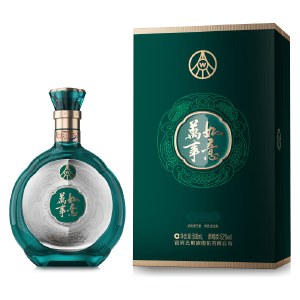 五粮液万事如意青雅52度500ml/瓶 浓香型白酒