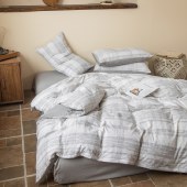 無印良品原棉四件套-条纹夏日MJ-TJ25-81