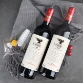 昂富庄园·彼诺赤霞珠干红葡萄酒750ml*6支（箱）红酒整箱装泡沫箱